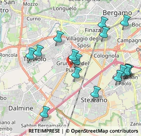 Mappa Via Provinciale, 24127 Bergamo BG, Italia (2.20313)