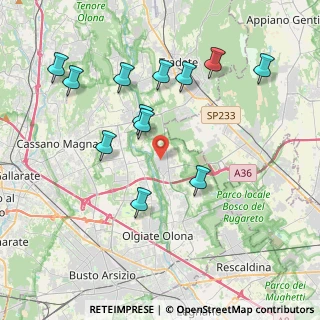 Mappa Via Cervino, 21050 Gorla Maggiore VA, Italia (4.05)