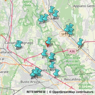 Mappa Via Cervino, 21050 Gorla Maggiore VA, Italia (4.5645)