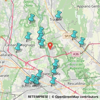 Mappa Via Cervino, 21050 Gorla Maggiore VA, Italia (4.95765)