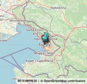 Mappa Via dei Baseggio, 34136 Trieste TS, Italia (40.98308)