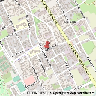 Mappa Via Fermi, 14, 21012 Cassano Magnago, Varese (Lombardia)