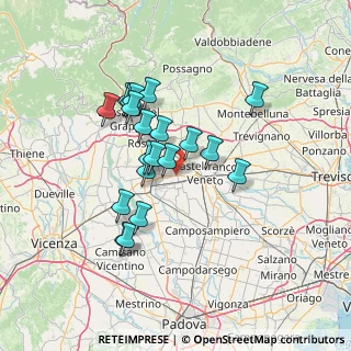 Mappa Vicolo Bel Comune, 35018 San Martino di Lupari PD, Italia (11.5905)