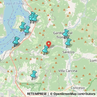 Mappa Via Cortivazzo, 25060 Polaveno BS, Italia (4.80273)