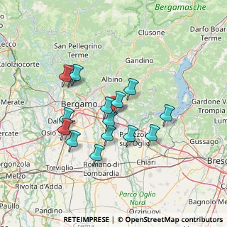 Mappa Via L. Ariosto, 24060 Montello BG, Italia (12.25267)