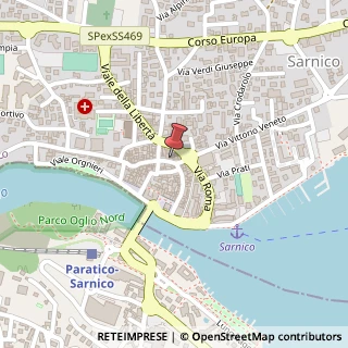Mappa Via Lucia Piccinelli, 20, 24067 Sarnico, Bergamo (Lombardia)