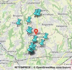 Mappa Via dell'Asilo, 23880 Casatenovo LC, Italia (1.7055)