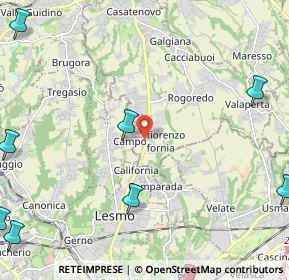 Mappa Via dell'Asilo, 23880 Casatenovo LC, Italia (4.046)