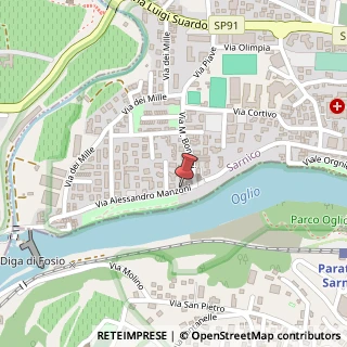 Mappa Via A. Manzoni, 32, 24067 Sarnico, Bergamo (Lombardia)