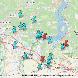 Mappa Via Alessandro Manzoni, 24067 Sarnico BG, Italia (8.8095)