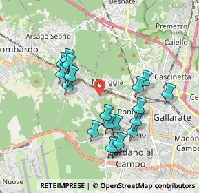 Mappa Via 2 Giugno, 21011 Casorate Sempione VA, Italia (1.761)