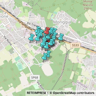 Mappa Via 2 Giugno, 21011 Casorate Sempione VA, Italia (0.2)