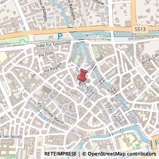 Mappa Piazza San Vito, 33, 31100 Treviso, Treviso (Veneto)