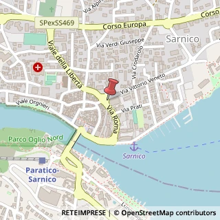 Mappa Via V. Veneto, 10, 24067 Sarnico, Bergamo (Lombardia)