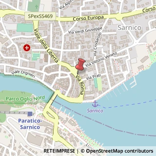 Mappa Via Roma, 46, 24067 Sarnico, Bergamo (Lombardia)