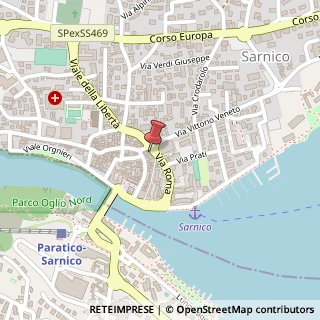 Mappa Via Roma, 43, 24067 Sarnico, Bergamo (Lombardia)