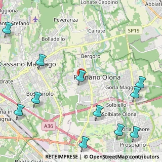 Mappa Via Papa Giovanni XXIII, 21054 Fagnano Olona VA, Italia (3.09)