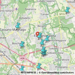 Mappa Via Papa Giovanni XXIII, 21054 Fagnano Olona VA, Italia (2.39182)