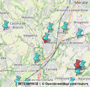 Mappa Via Valletta, 23871 Lomagna LC, Italia (2.99385)