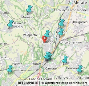 Mappa Via Valletta, 23871 Lomagna LC, Italia (2.30455)