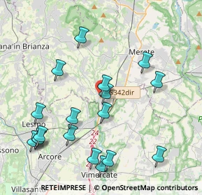 Mappa Via Valletta, 23871 Lomagna LC, Italia (4.55)