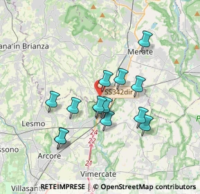 Mappa Via Valletta, 23871 Lomagna LC, Italia (3.04714)