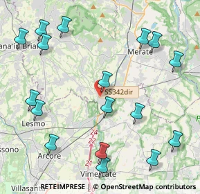 Mappa Via Valletta, 23871 Lomagna LC, Italia (5.20235)