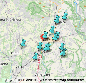 Mappa Via Valletta, 23871 Lomagna LC, Italia (2.80684)