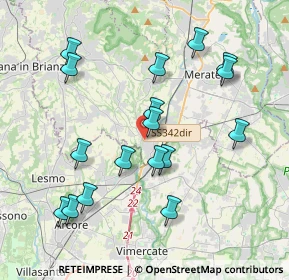 Mappa Via Valletta, 23871 Lomagna LC, Italia (3.99118)