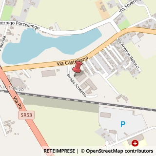 Mappa Via Scudetto di San Giuseppe, 19, 31100 Treviso, Treviso (Veneto)