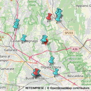 Mappa Via Fiume, 21054 Fagnano Olona VA, Italia (5.02625)