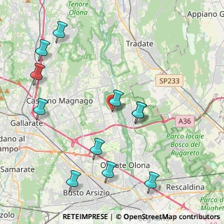 Mappa Via Giovanni Amendola, 21054 Fagnano Olona VA, Italia (4.80545)