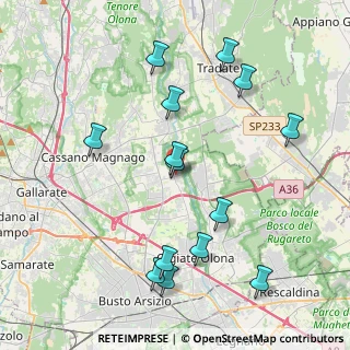 Mappa Via Giovanni Amendola, 21054 Fagnano Olona VA, Italia (4.33857)