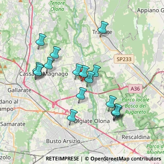 Mappa Via Giovanni Amendola, 21054 Fagnano Olona VA, Italia (3.65706)