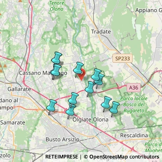 Mappa Via Fiume, 21054 Fagnano Olona VA, Italia (3.03692)
