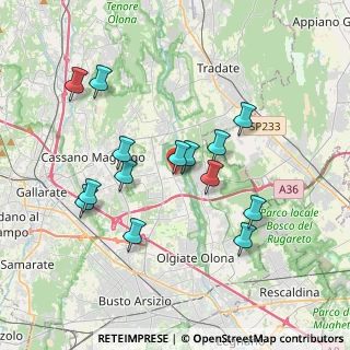 Mappa Via Fiume, 21054 Fagnano Olona VA, Italia (3.5)