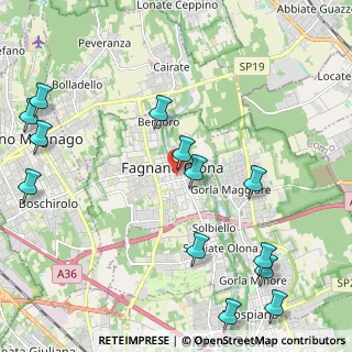 Mappa Viale Vittoria, 21054 Fagnano Olona VA, Italia (2.73615)