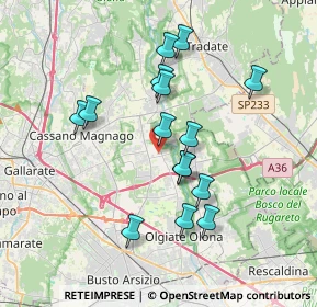 Mappa Viale Vittoria, 21054 Fagnano Olona VA, Italia (3.28467)