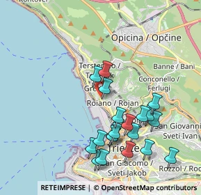 Mappa Strada del Friuli, 34135 Trieste TS, Italia (2.0065)