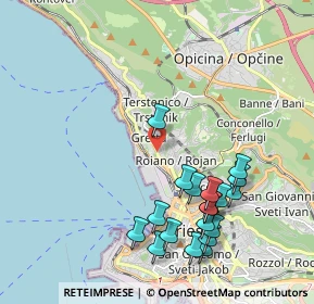 Mappa Strada del Friuli, 34135 Trieste TS, Italia (2.18632)