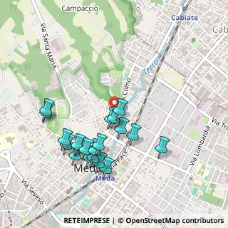 Mappa Via San Giuseppe, 20821 Meda MB, Italia (0.48)