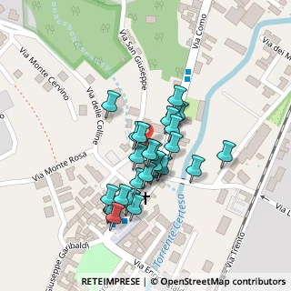 Mappa Via San Giuseppe, 20821 Meda MB, Italia (0.08621)