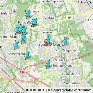 Mappa Via Guglielmo Oberdan, 21054 Fagnano Olona VA, Italia (2.29857)