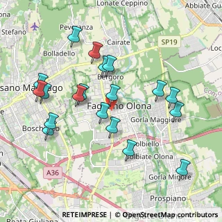 Mappa Via Guglielmo Oberdan, 21054 Fagnano Olona VA, Italia (2.00474)