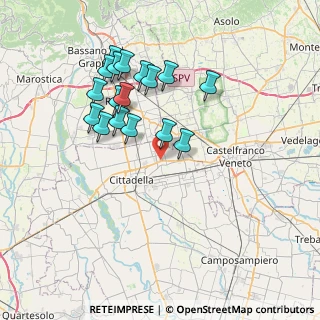 Mappa 35015 Galliera Veneta PD, Italia (6.98059)