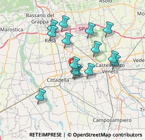 Mappa 35015 Galliera Veneta PD, Italia (6.27571)