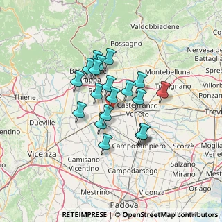 Mappa 35015 Galliera Veneta PD, Italia (10.088)