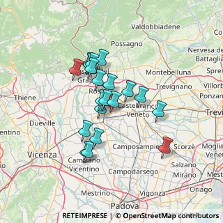 Mappa 35015 Galliera Veneta PD, Italia (10.804)