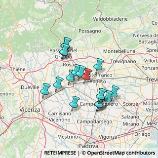 Mappa 35015 Galliera Veneta PD, Italia (11.64368)