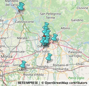 Mappa Via Carlo Ceresa, 24048 Treviolo BG, Italia (10.55833)